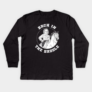 Bach In The Saddle Kids Long Sleeve T-Shirt